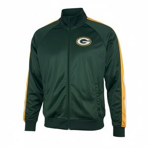 Mitchell & Ness Green Bay Packers Full Zip Track Jacket